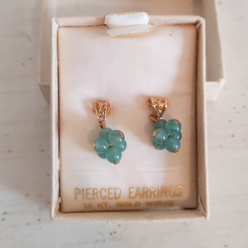 14kt Gold Stud Earrings